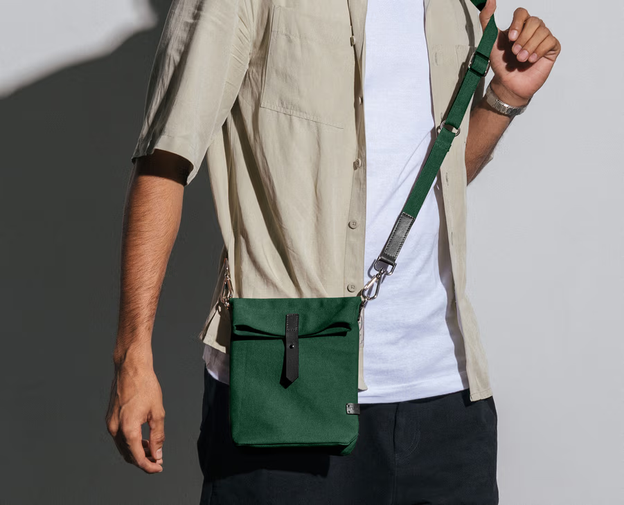 Scout Crossbody Bag(Beige,Blue,Forest Green,Green,Mint,Mustard,Red)