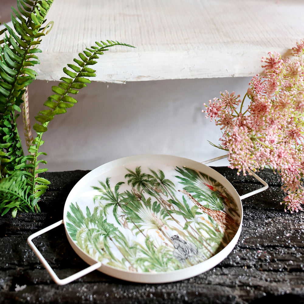 Goomti Palm Haven Tray - S