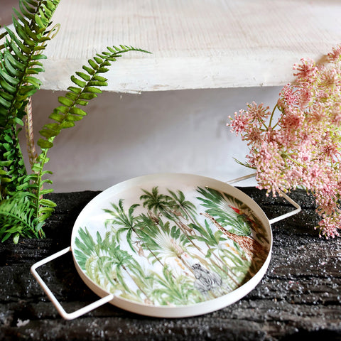 Goomti Palm Haven Tray - S