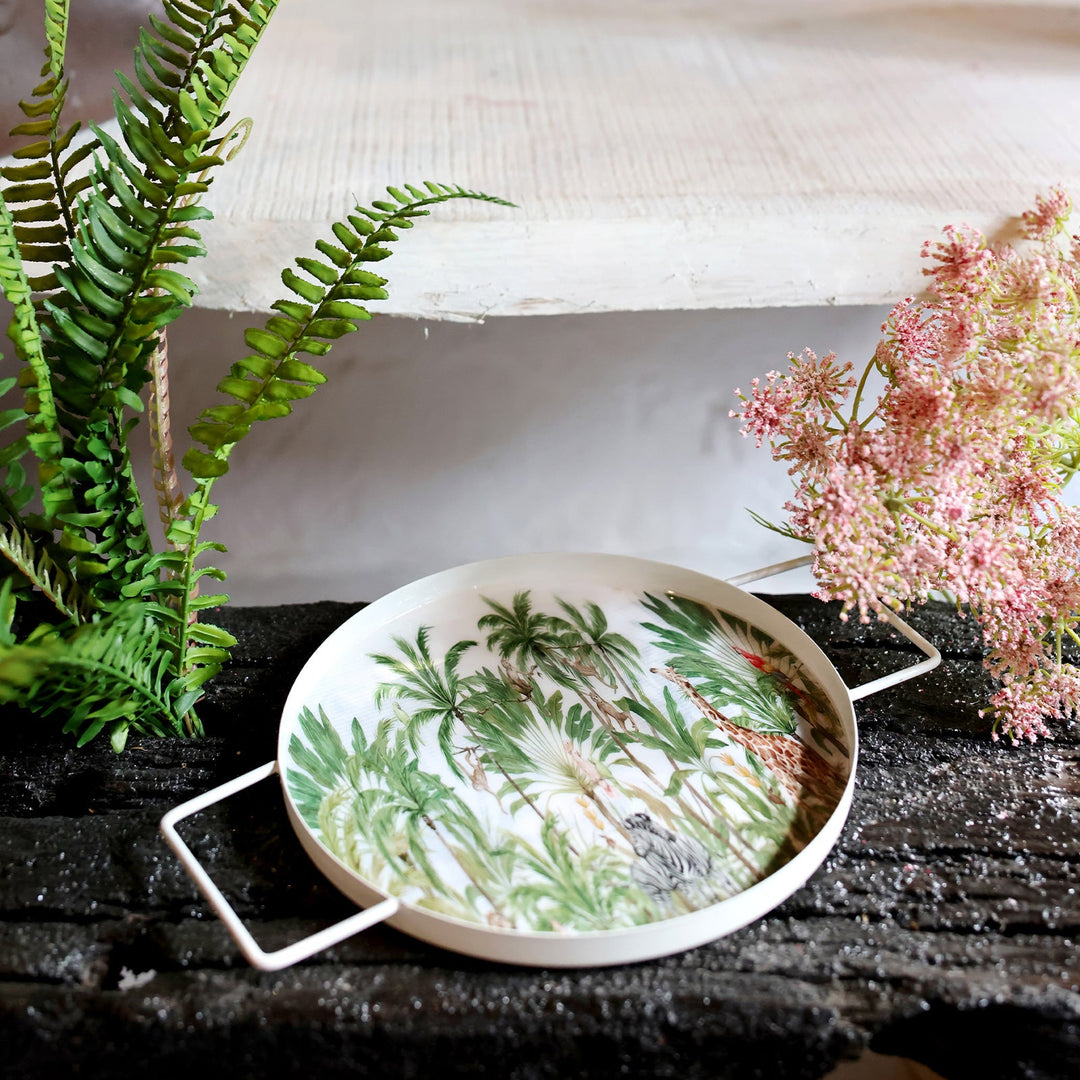 Goomti Palm Haven Tray - S