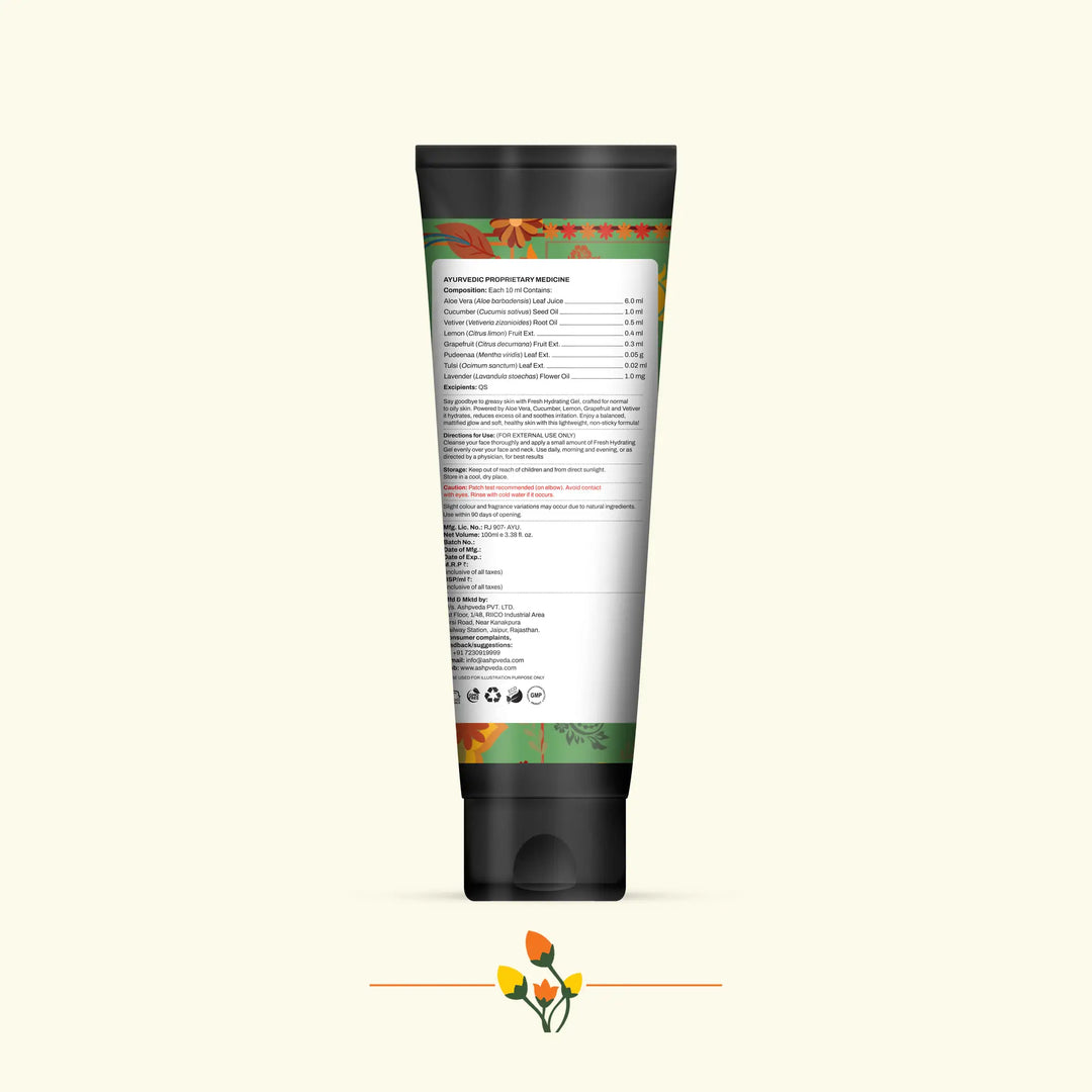 Aloe Vera & Vetiver Fresh Hydrating Gel