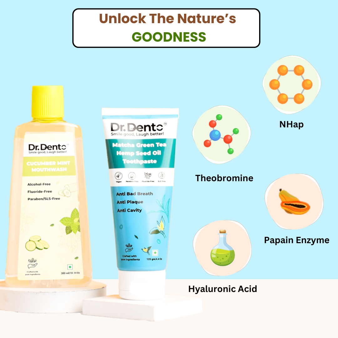 Daily Oral Care Duo - Toothpaste & Mouthwash Combo