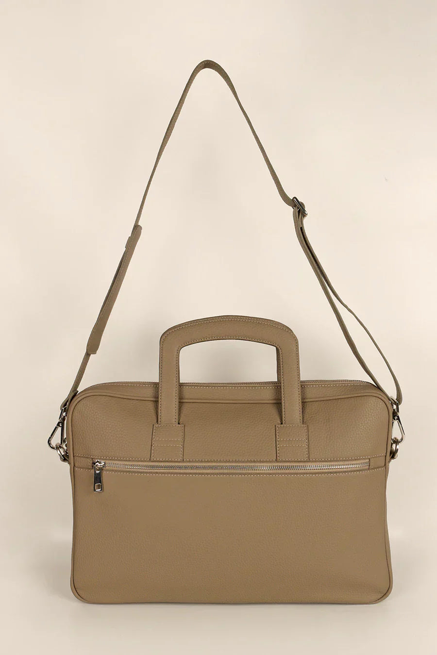 The House of Ganges - Knox 15 Inch Vegan Leather Laptop Bag