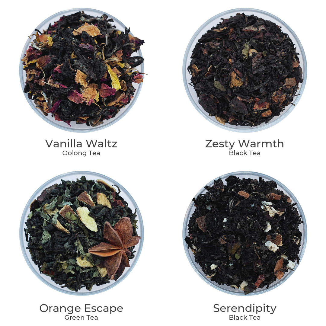 Celesté Fruity Tea Selection (Pack of 4) - 40 grams