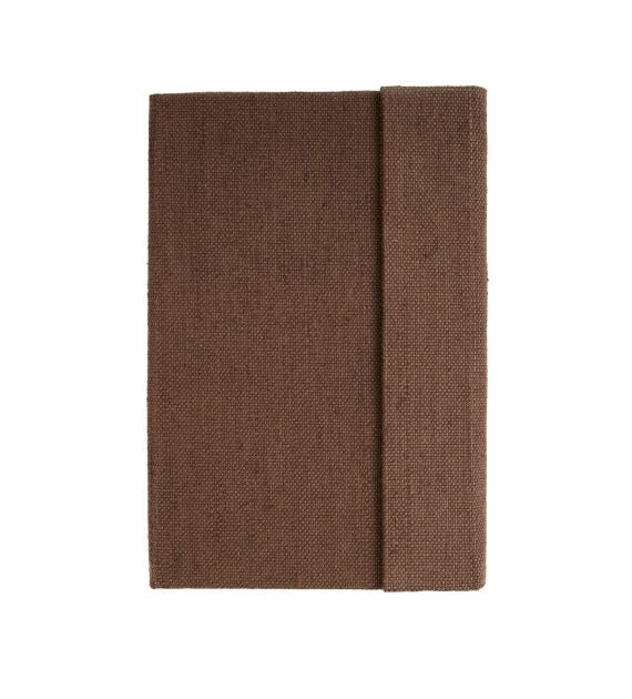 The Label GAIA Hemp A5 Notebook Diary with Magnetic Flap Closure