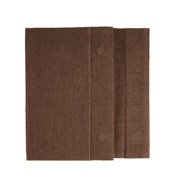 The Label GAIA Hemp A5 Notebook Diary with Magnetic Flap Closure