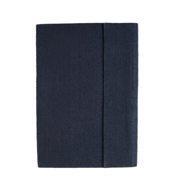 The Label GAIA Hemp A5 Notebook Diary with Magnetic Flap Closure