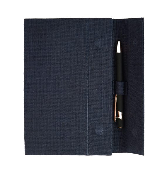 The Label GAIA Hemp A5 Notebook Diary with Magnetic Flap Closure