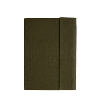 The Label GAIA Hemp A5 Notebook Diary with Magnetic Flap Closure