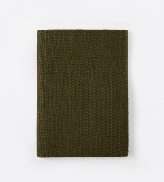 The Label GAIA Hemp A5 Notebook Diary with Magnetic Flap Closure