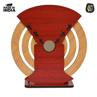 Gift Kya De Infinite Circular Calendar With Pen, Card Holder | Clock And Photo Frame Options Available | Desk Accessories