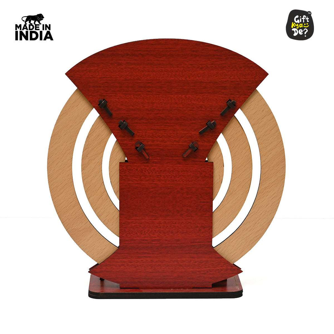 Gift Kya De Infinite Circular Calendar With Pen, Card Holder | Clock And Photo Frame Options Available | Desk Accessories
