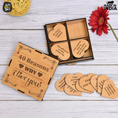Gift Kya De Surprise Love Box - 40 Reasons Why I Love You | Valentine's Day Gift
