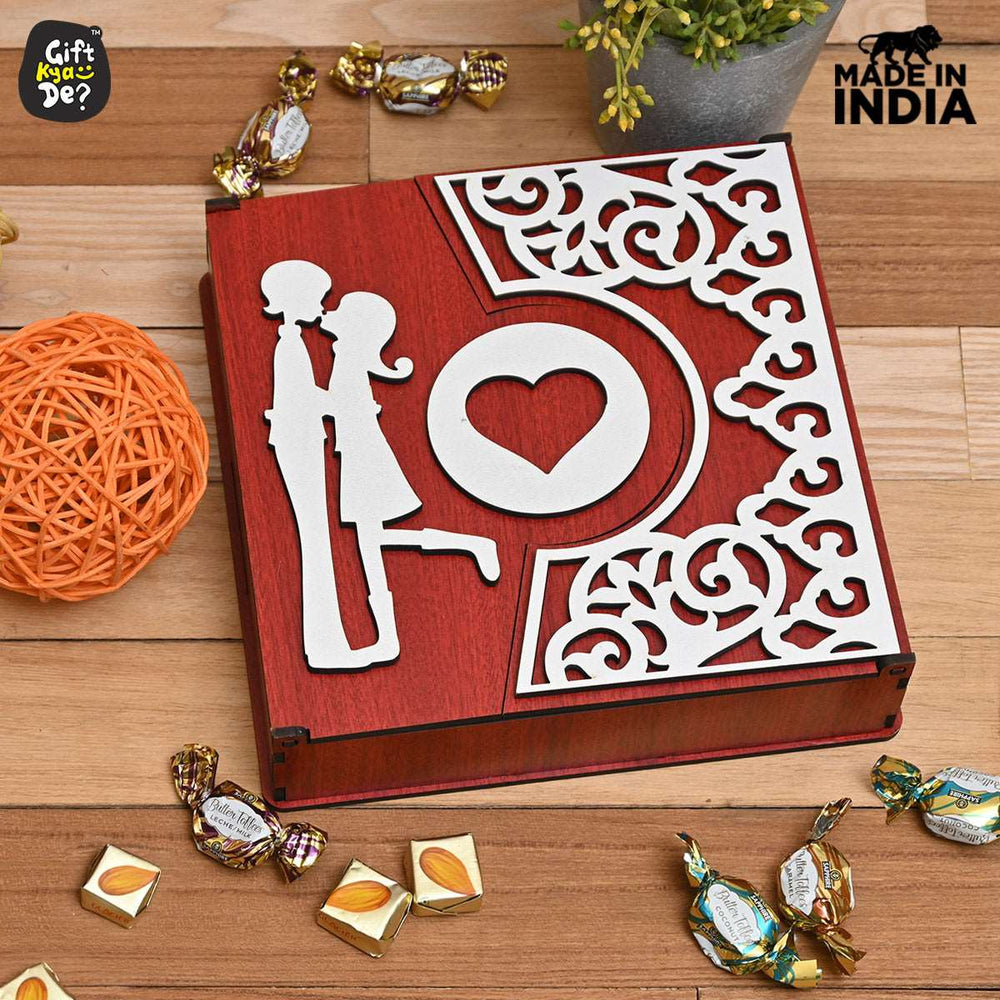 Gift Kya De Chocolate Box for Valentine's Day & Anniversary | Gift For Partner