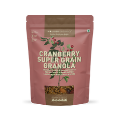 NOURISH ORGANICS Cranberry Supergrain Granola