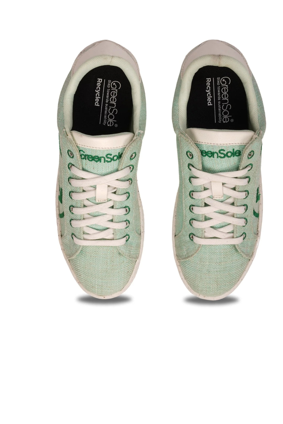Greensole aquamarine womens sneaker lace up