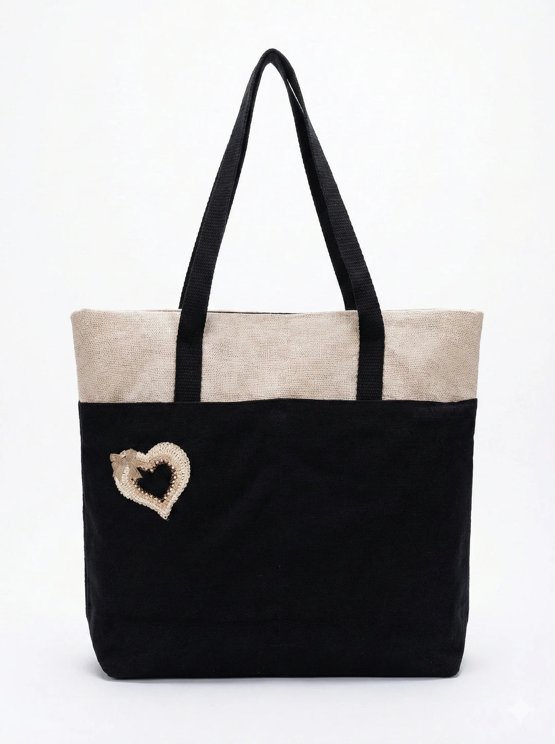 The Label GAIA Hemp Contrast Everyday Laptop Tote Bag