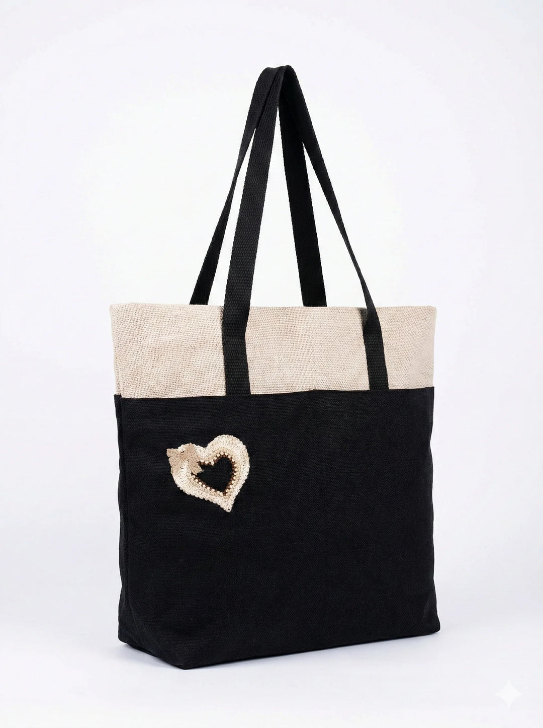 The Label GAIA Hemp Contrast Everyday Laptop Tote Bag