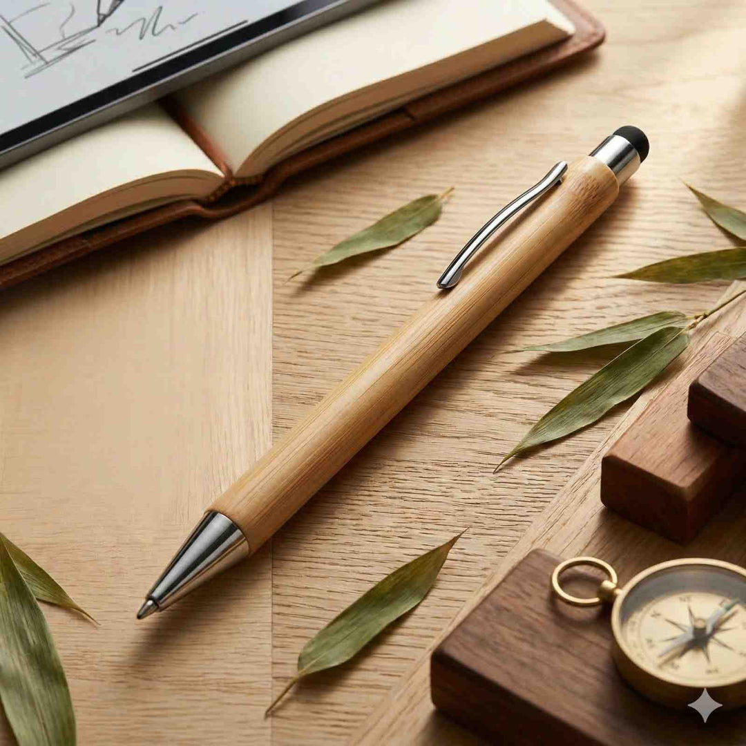 The Label Gaia Executive Gift Set | Hemp Diary, Money Clip & Card Holder