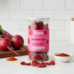 Bonvie Beetroot Chips - Masala Magic Pack of 3