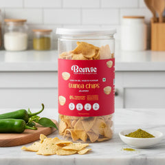 Bonvie Quinoa Chips - Jalapeño Pack of 3