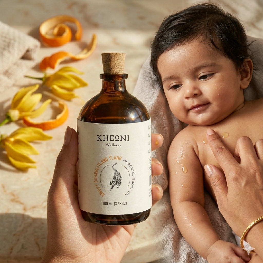 Kheoni Sweet Orange / Ylang Ylang Moisturizing Body Oil