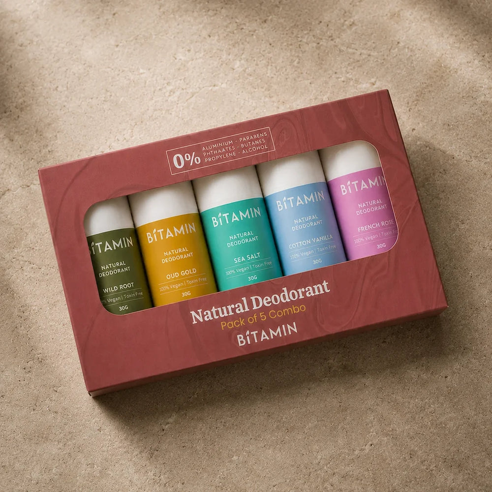 Bitamin Ultimate Natural Deodorant Gift Box - 30 Grams Each