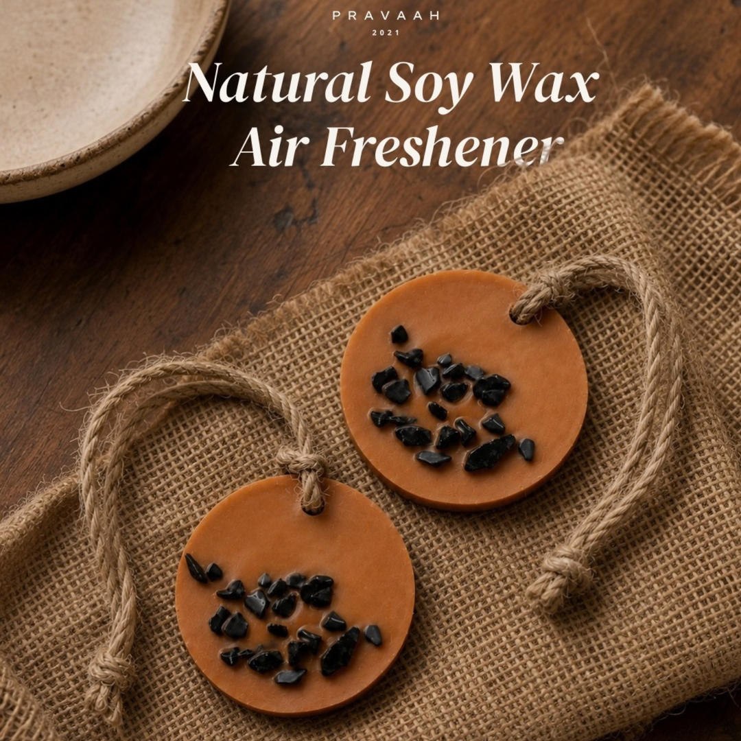 Pravaah Soy Wax Air Freshener Gilli Mitti | Petrichor Fragrance