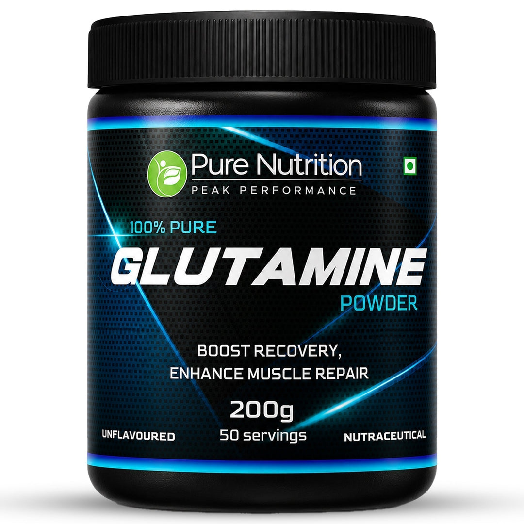 Pure L-Glutamine Powder 200g | Unflavoured Recovery & Workout Nutrition Supplement