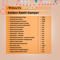 Golden Rakhi Hamper
