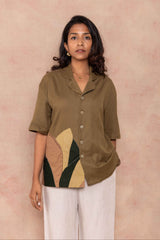 Designs by Kaavishh Handcrafted Gulm Shirt- Women