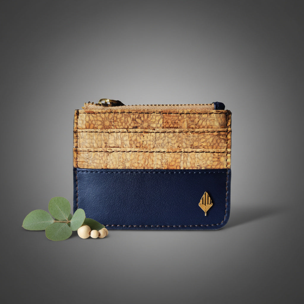 Green Hermitage Iris - Navy Blue