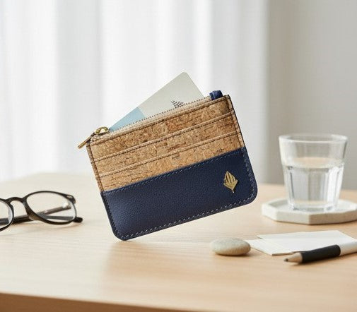 Green Hermitage Iris - Navy Blue