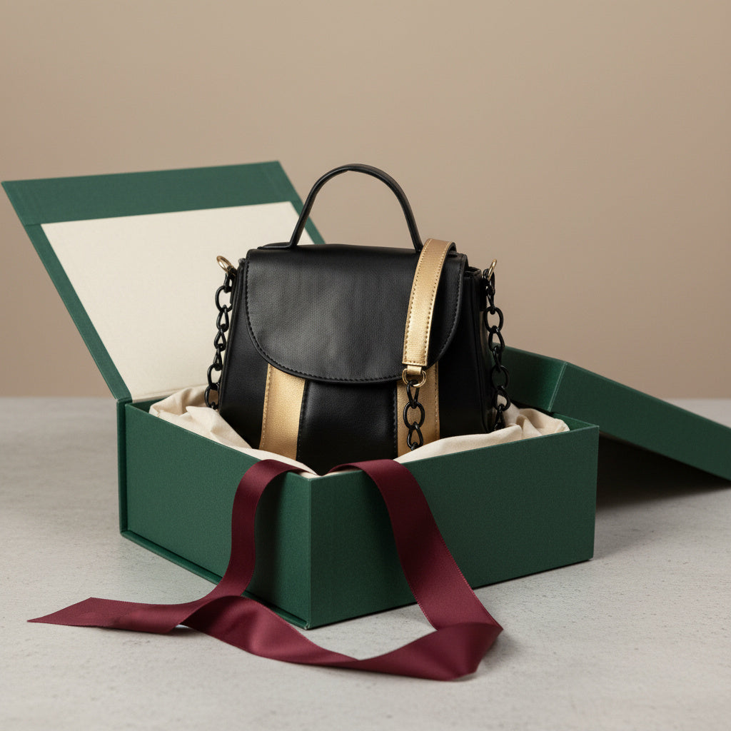 Green Hermitage Aurora Vegan Leather Sling