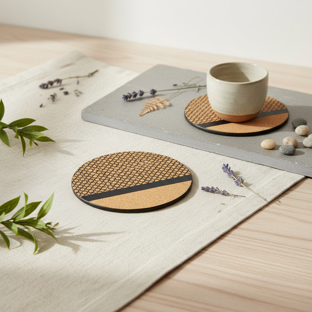 Green Hermitage Versatile Mouse Pad - Blue