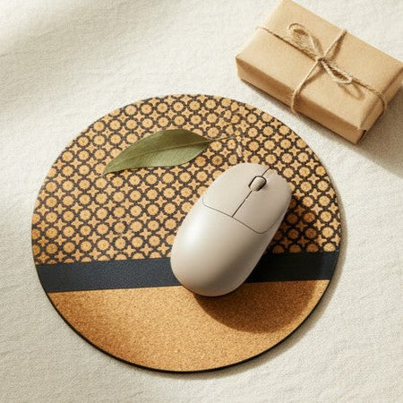 Green Hermitage Versatile Mouse Pad - Blue