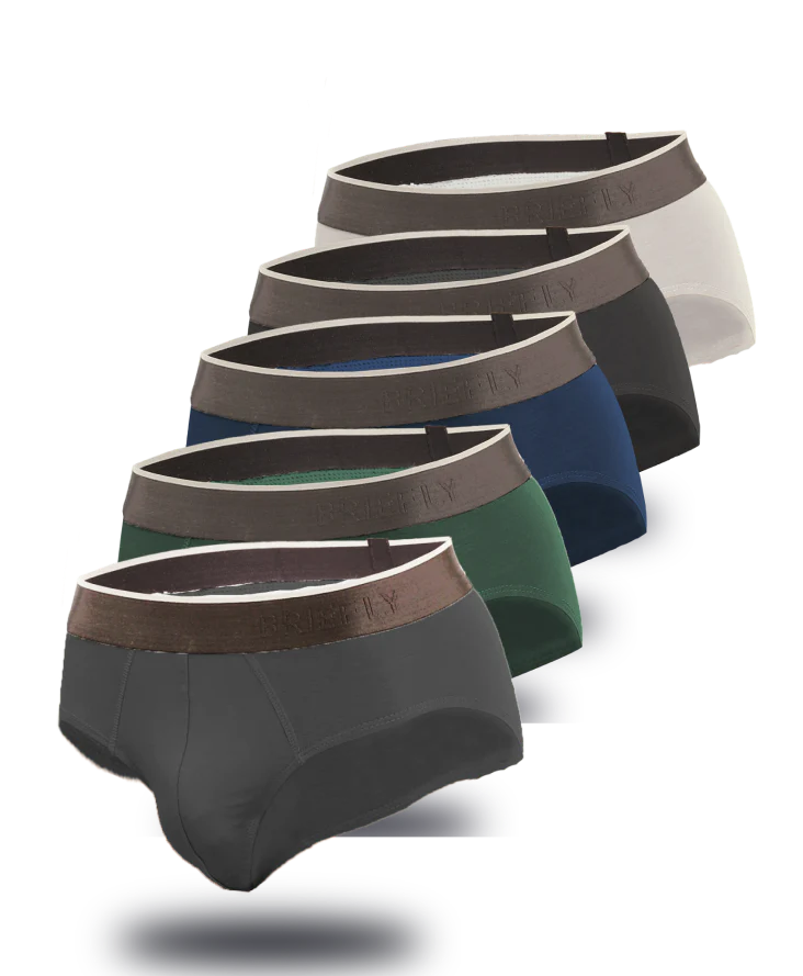 Bamboo Briefs 5 Pack