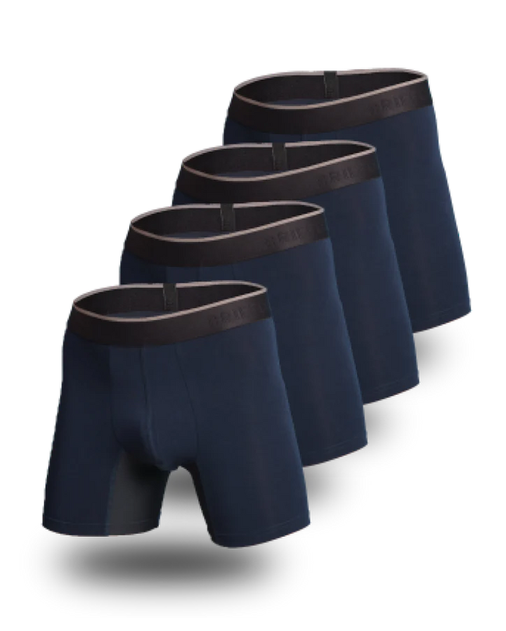 Briefly Bamboo Boxer Briefs 4 Pack