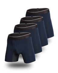 Briefly Bamboo Boxer Briefs 4 Pack