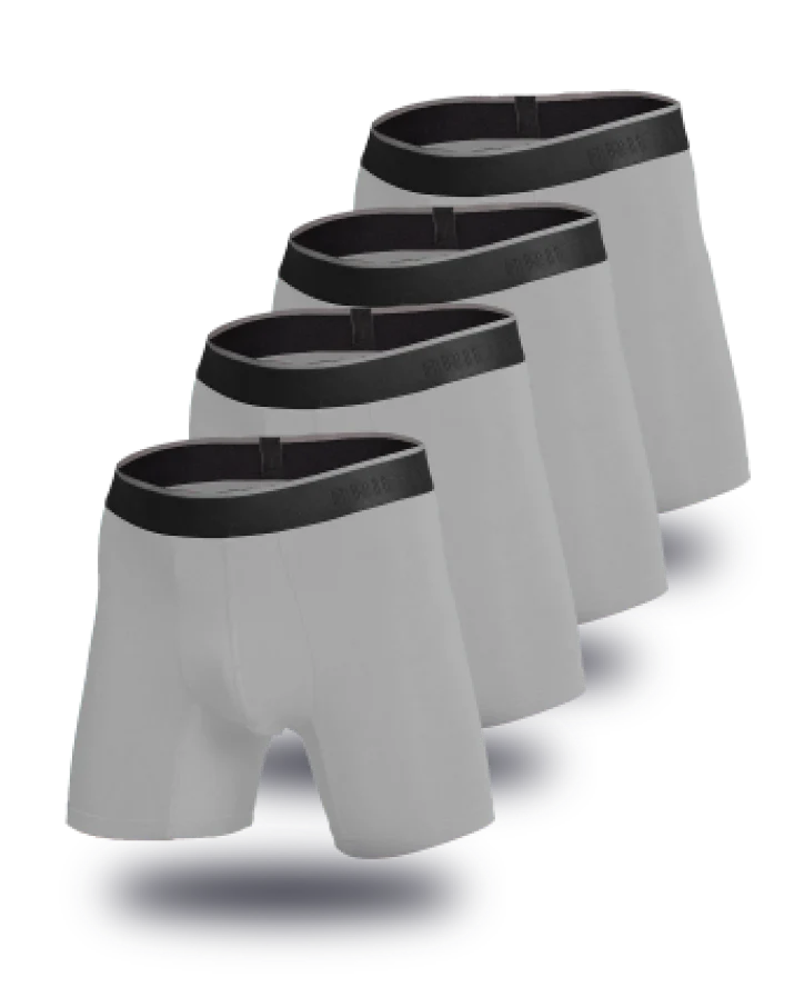 Briefly Bamboo Boxer Briefs 4 Pack