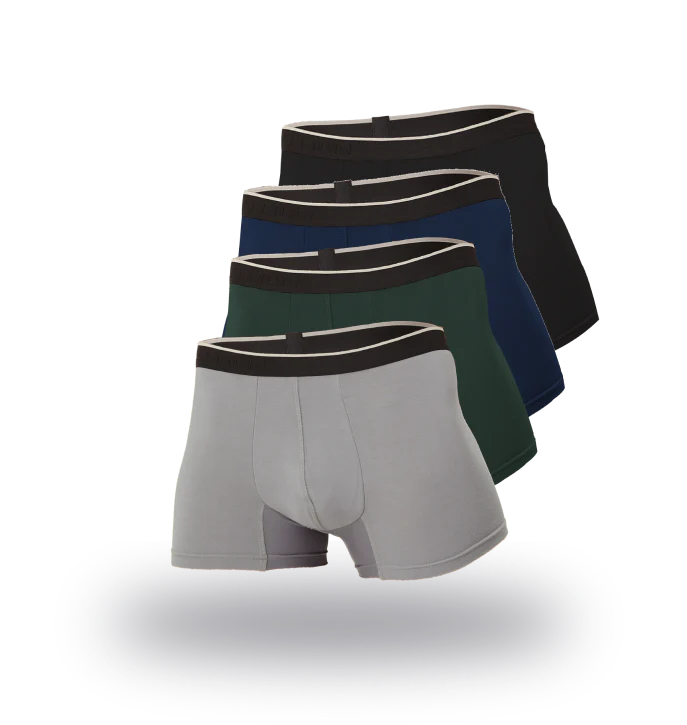 Bamboo Short Trunks 4 Pack