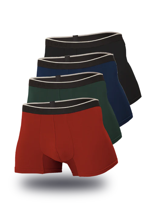 Bamboo Short Trunks 4 Pack