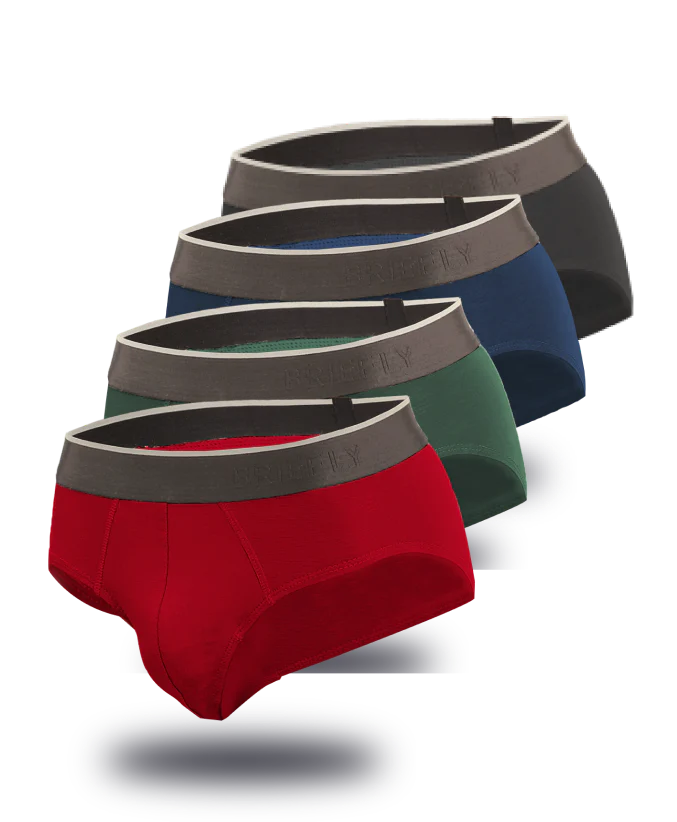 Bamboo Briefs 4 Pack