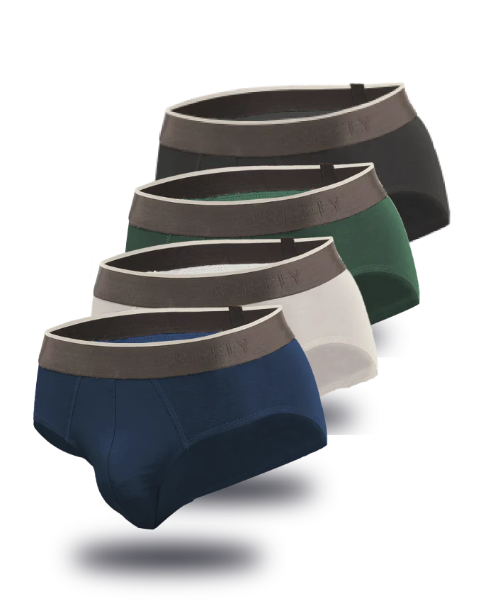 Bamboo Briefs 4 Pack