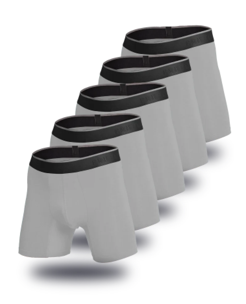 Briefly Bamboo Boxer Briefs 5 Pack