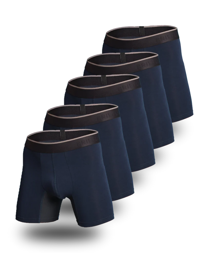 Briefly Bamboo Boxer Briefs 5 Pack