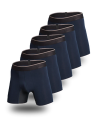 Briefly Bamboo Boxer Briefs 5 Pack