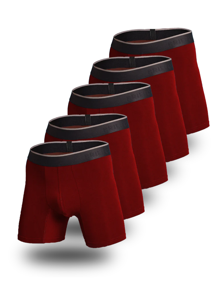 Briefly Bamboo Boxer Briefs 5 Pack