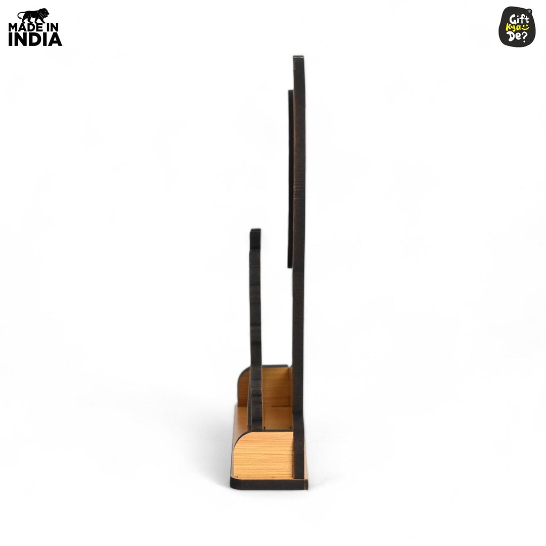 Gift Kya De Guru Nanak Dev Ji & Guru Gobind Singh Ji Photo Frame Stand | Desk & Wall Decor | Sikh Guru&