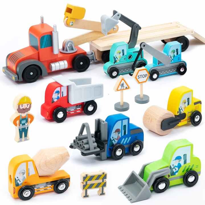 Wudly - Construction Site Vehicles Carrier Set